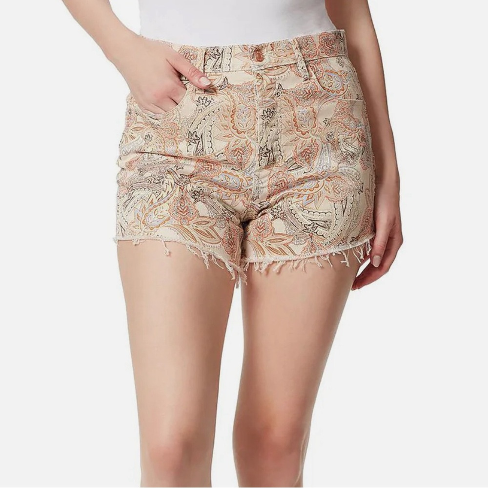 Jessica Simpson Paisley Denim Shorts
